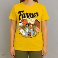 Farmer We Feed The World T-Shirt thumb 4