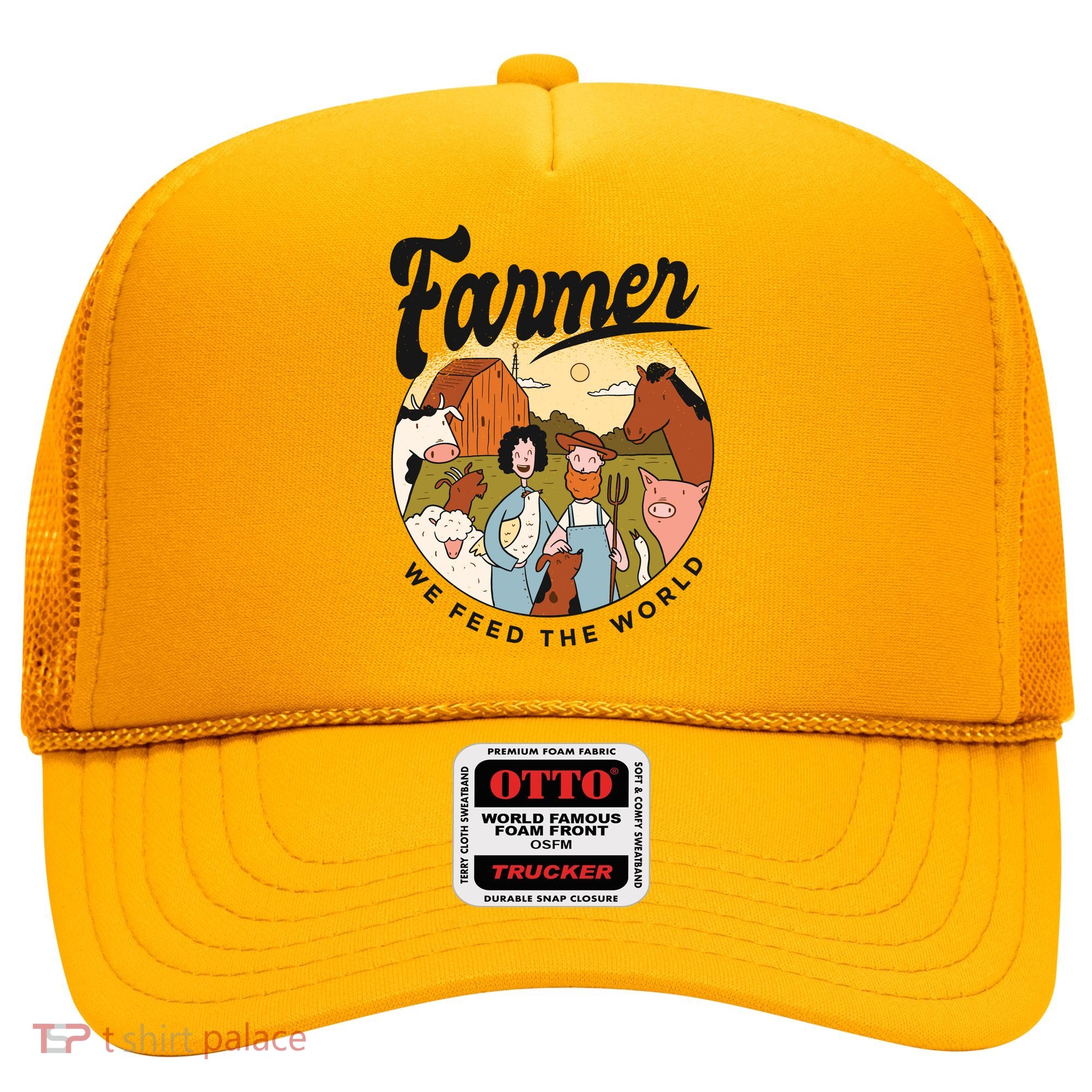 Farmer We Feed The World Hat