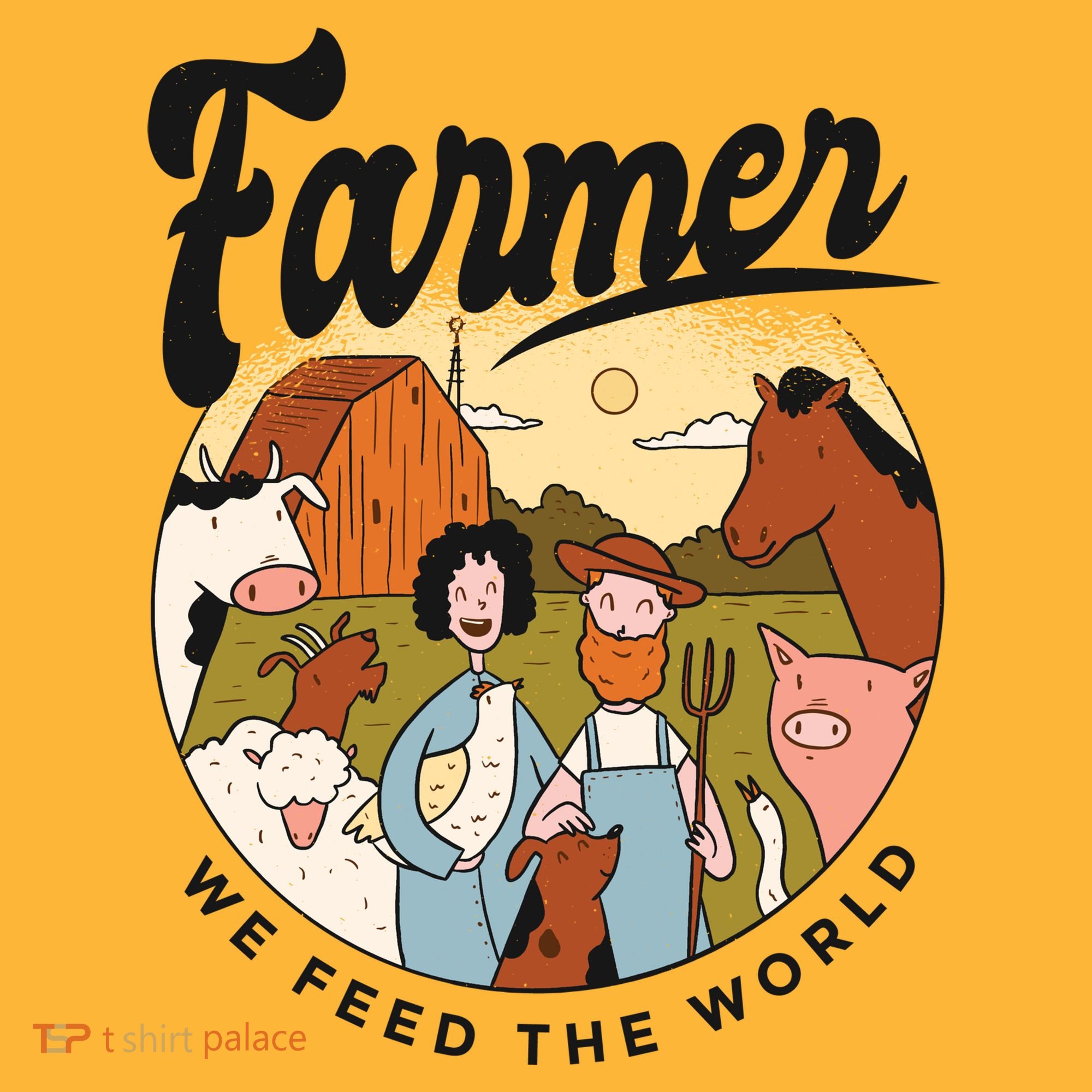 Farmer We Feed The World Hat