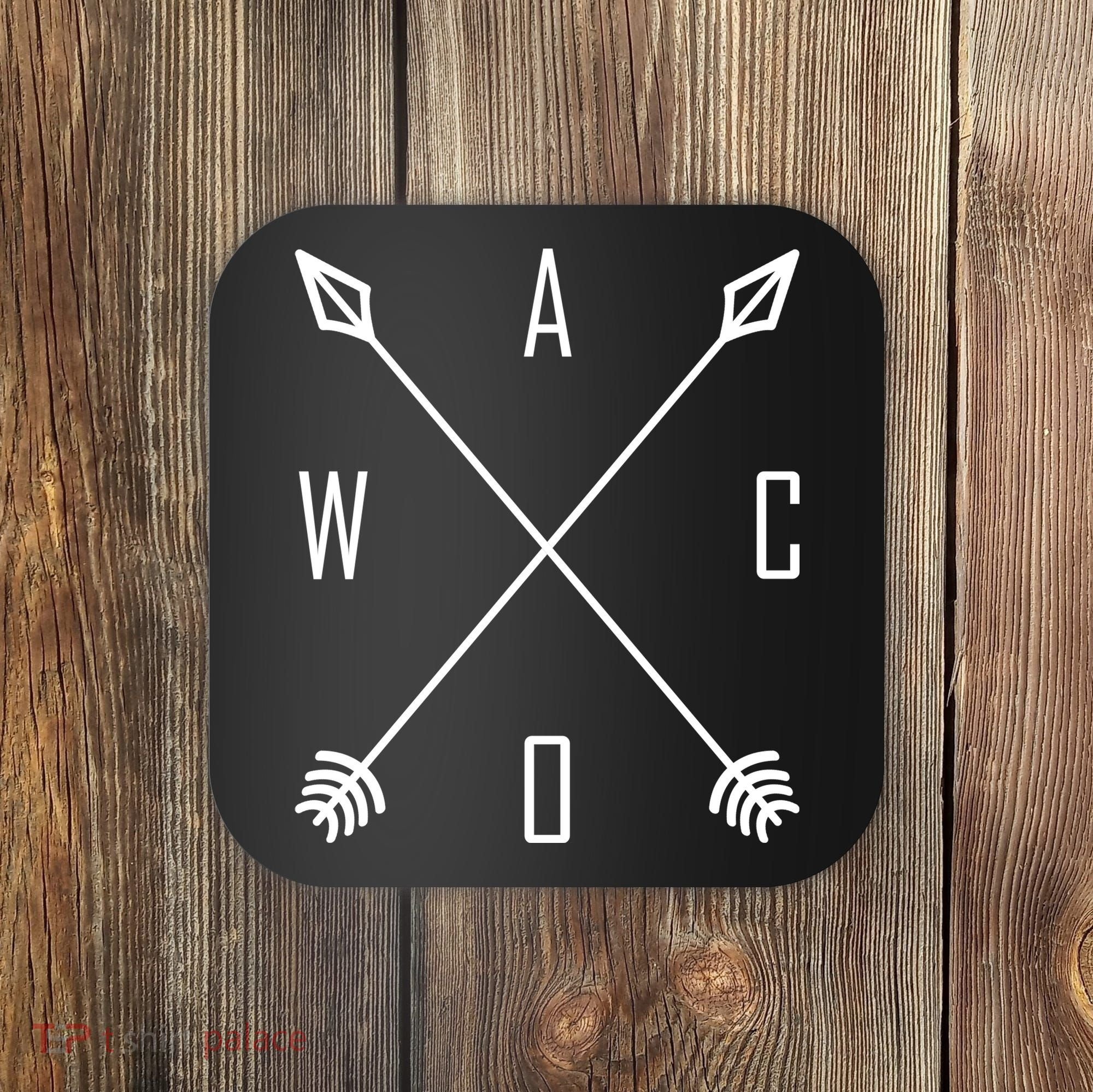 Farmhouse Inspired WACO Coaster