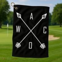 Farmhouse Inspired WACO Golf Towel thumb 1