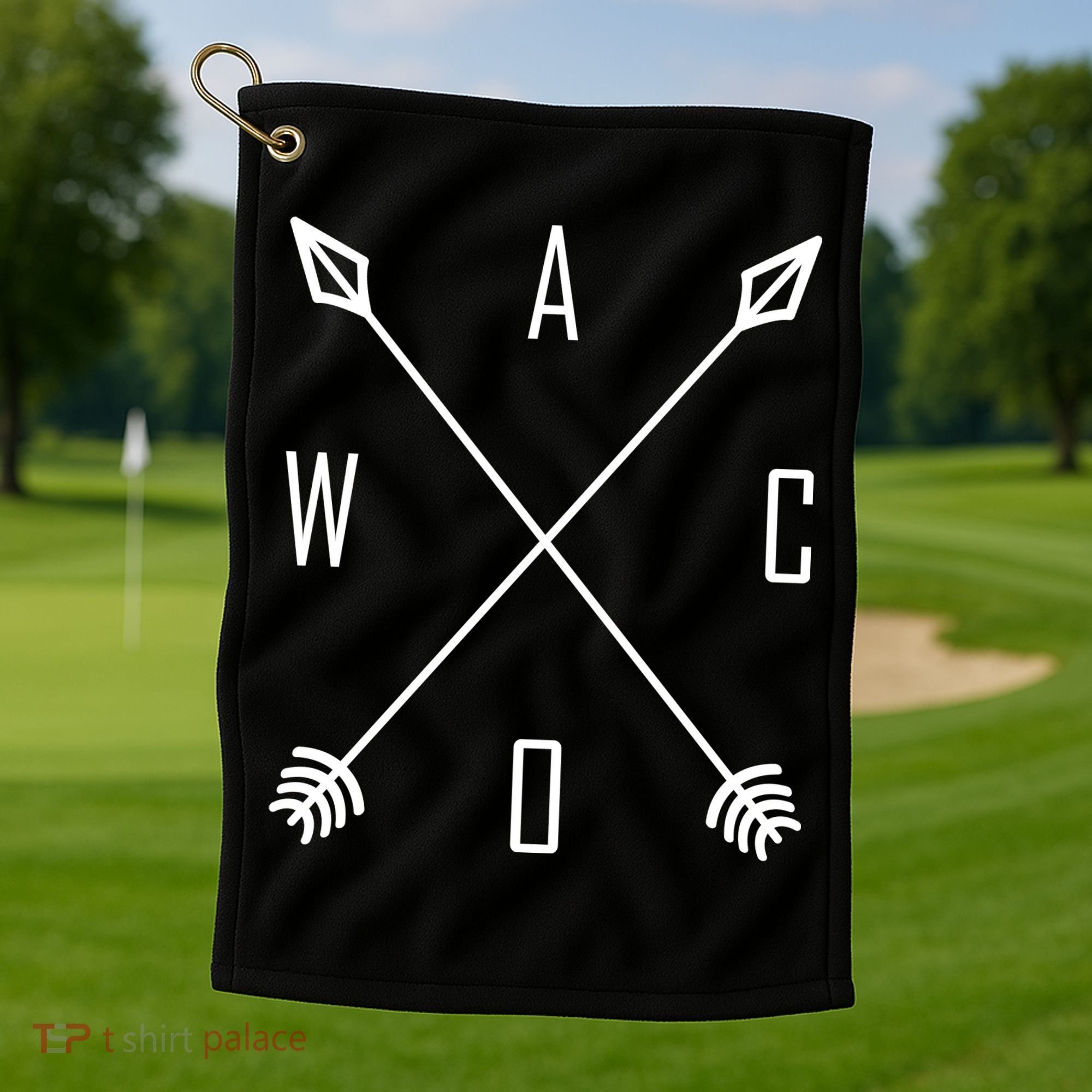 Farmhouse Inspired WACO Golf Towel