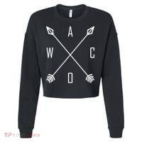 Farmhouse Inspired WACO Cropped Pullover Crew thumb 0