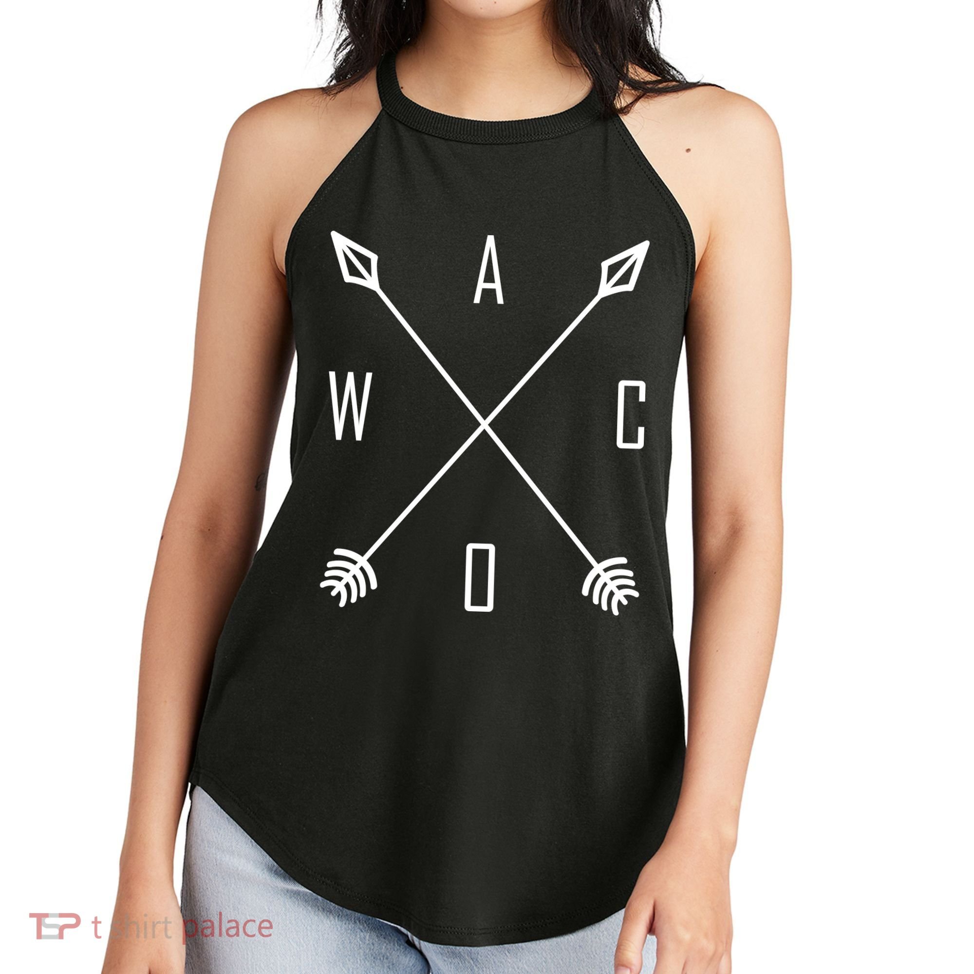 Farmhouse Inspired WACO Women's Perfect Tri Rocker Tank
