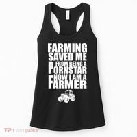 Farming Saved Me From being A Pornstar Women's Tank Top thumb 0