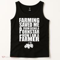 Farming Saved Me From being A Pornstar Tank Top thumb 2