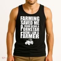 Farming Saved Me From being A Pornstar Tank Top thumb 3