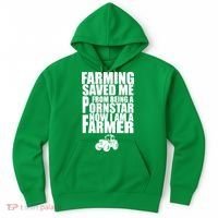 Farming Saved Me From being A Pornstar Hoodie thumb 0