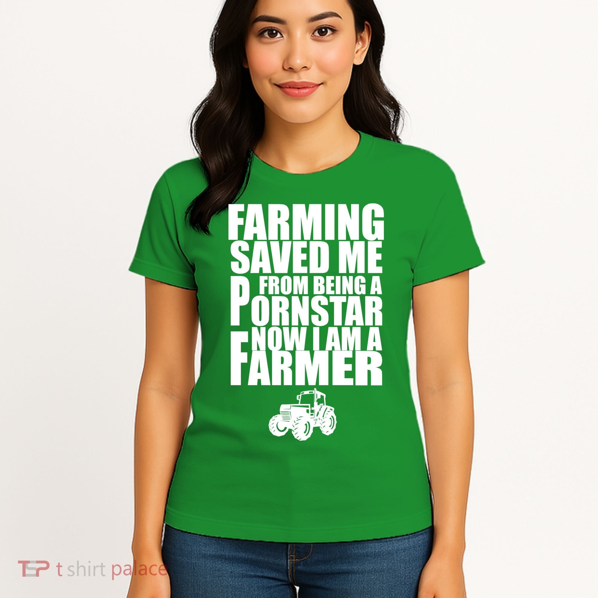 Farming Saved Me From being A Pornstar Women's T-Shirt