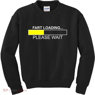 Fart Loading Kids Sweatshirt