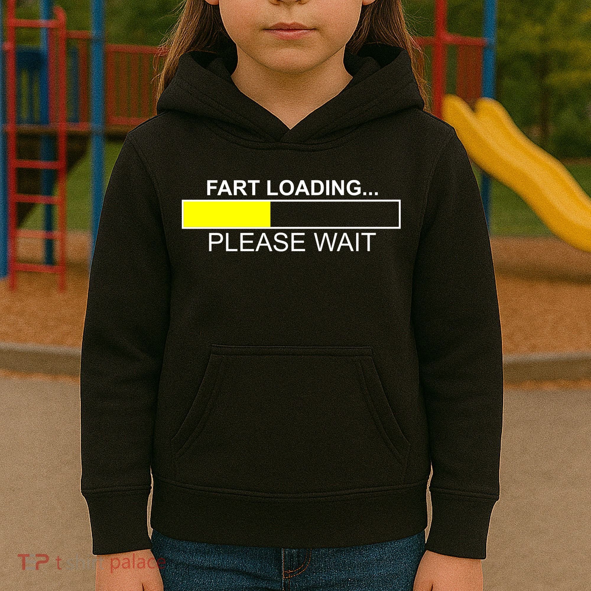 Fart Loading Kids Hoodie