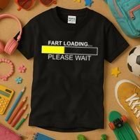 Fart Loading Kids T-Shirt thumb 3