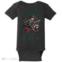 Feral Aunts Social Club The Cool Aunt Pregnancy Raccoon Gift Baby Bodysuit thumb 0