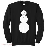 Funny Angry Snowman The Snowman Sweatshirt thumb 0