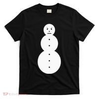 Funny Angry Snowman The Snowman T-Shirt thumb 0