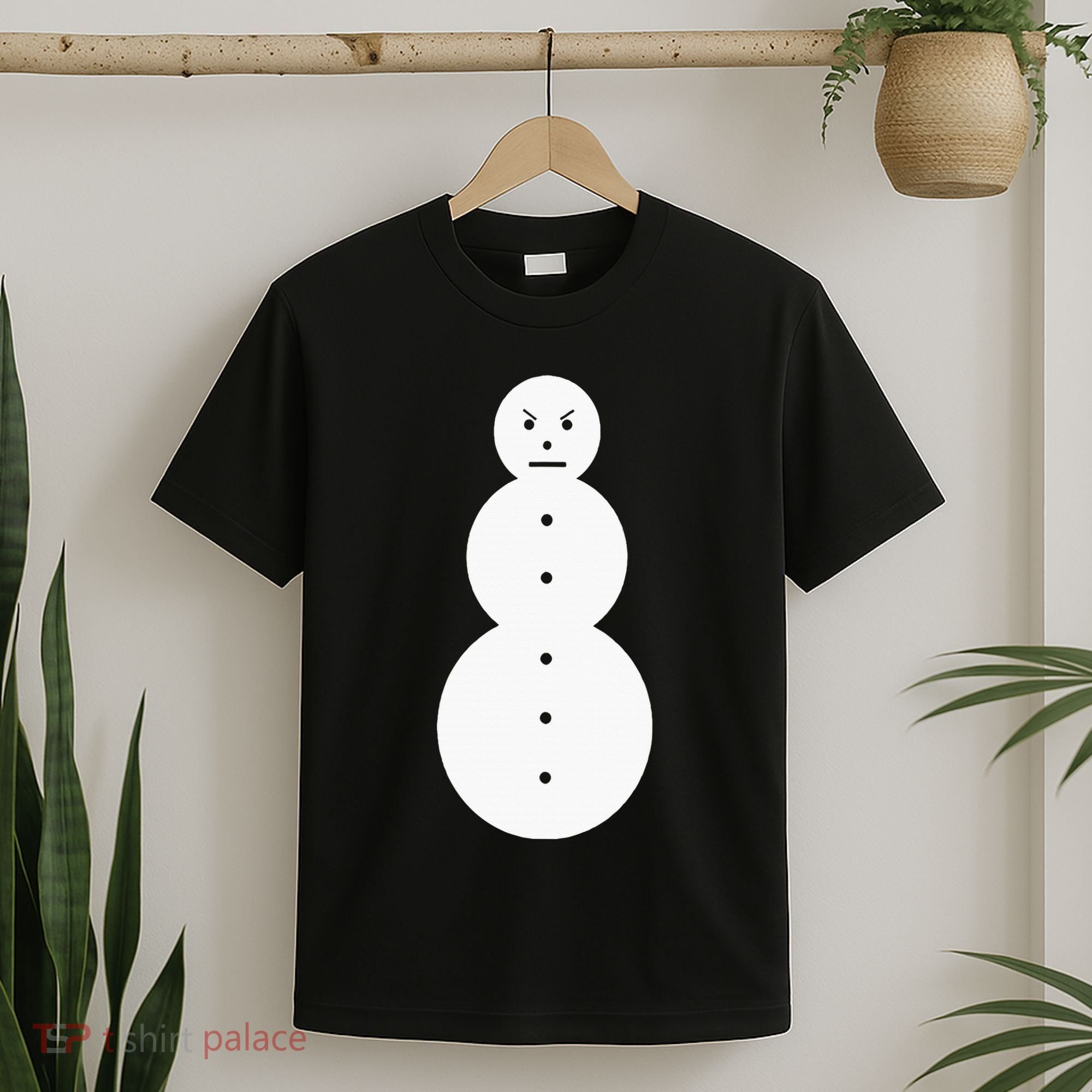 Funny Angry Snowman The Snowman T-Shirt