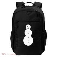 Funny Angry Snowman The Snowman Backpack thumb 0