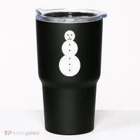 Funny Angry Snowman The Snowman Tumbler thumb 0
