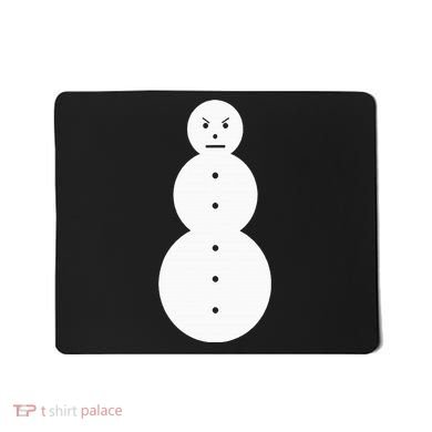 Funny Angry Snowman The Snowman Mousepad