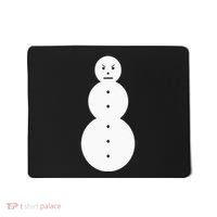 Funny Angry Snowman The Snowman Mousepad thumb 0