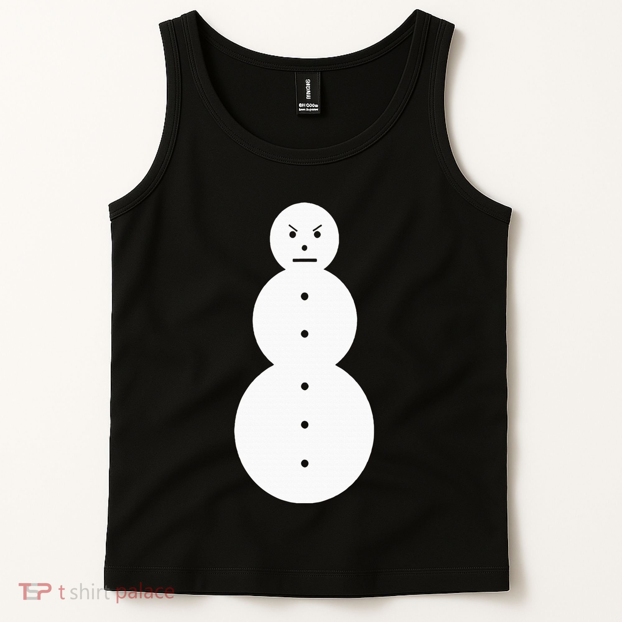 Funny Angry Snowman The Snowman Tank Top