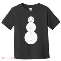Funny Angry Snowman The Snowman Toddler T-Shirt thumb 0