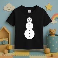 Funny Angry Snowman The Snowman Toddler T-Shirt thumb 3