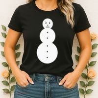 Funny Angry Snowman The Snowman Women's T-Shirt thumb 2