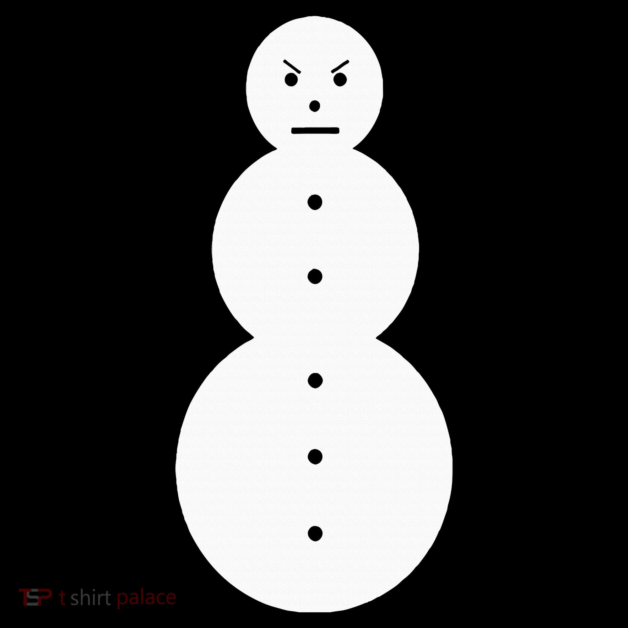 Funny Angry Snowman The Snowman Kids Sweatshirt