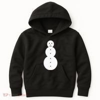 Funny Angry Snowman The Snowman Kids Hoodie thumb 0