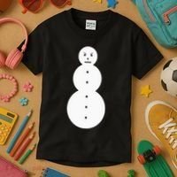 Funny Angry Snowman The Snowman Kids T-Shirt thumb 3