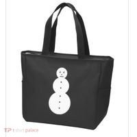Funny Angry Snowman The Snowman Tote Bag thumb 3