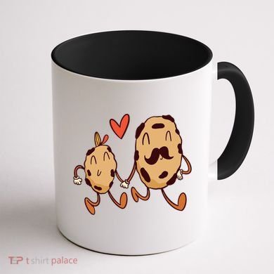 Father And Son Cookies Coffee Mug back