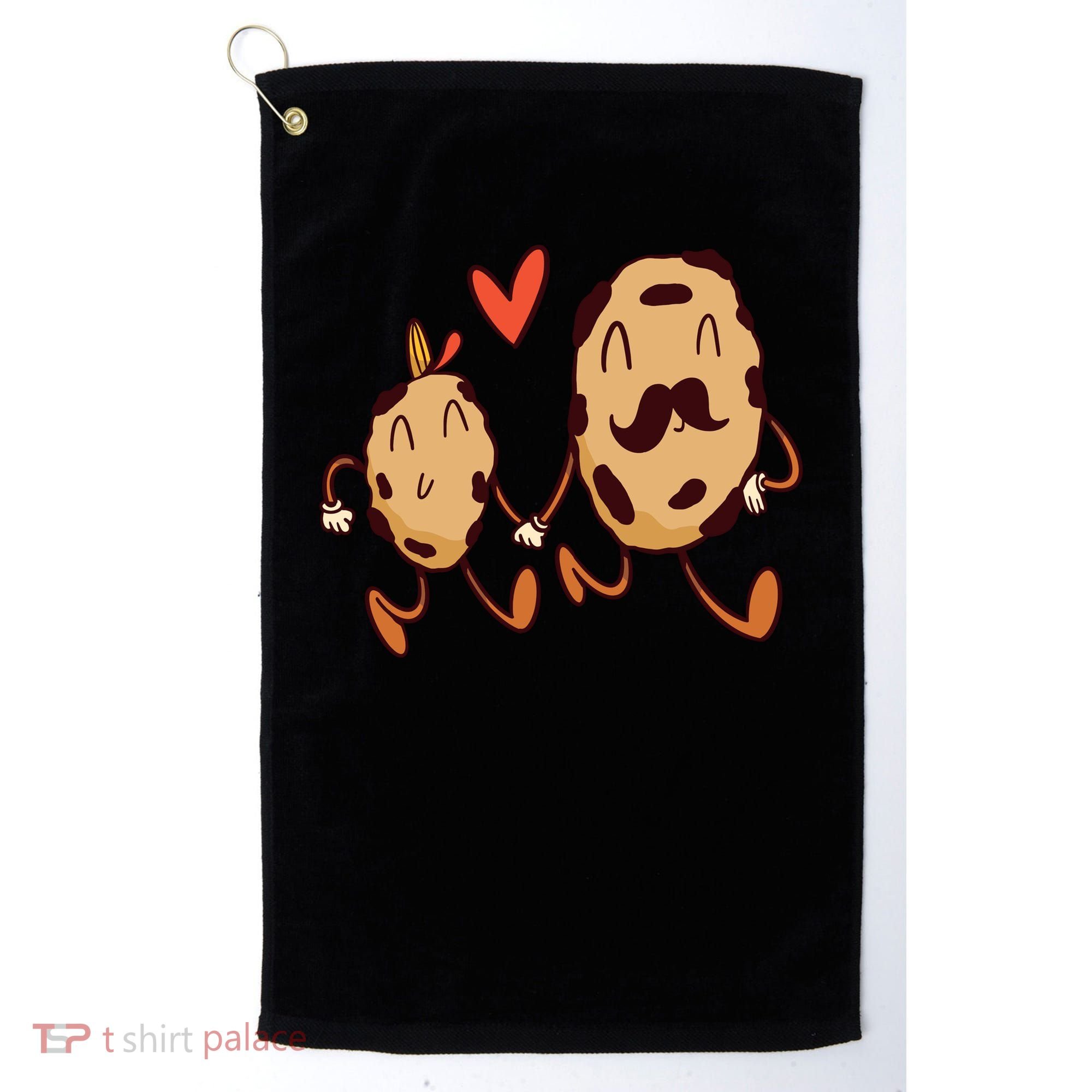 Father And Son Cookies Golf Towel