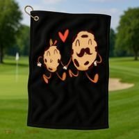 Father And Son Cookies Golf Towel thumb 1