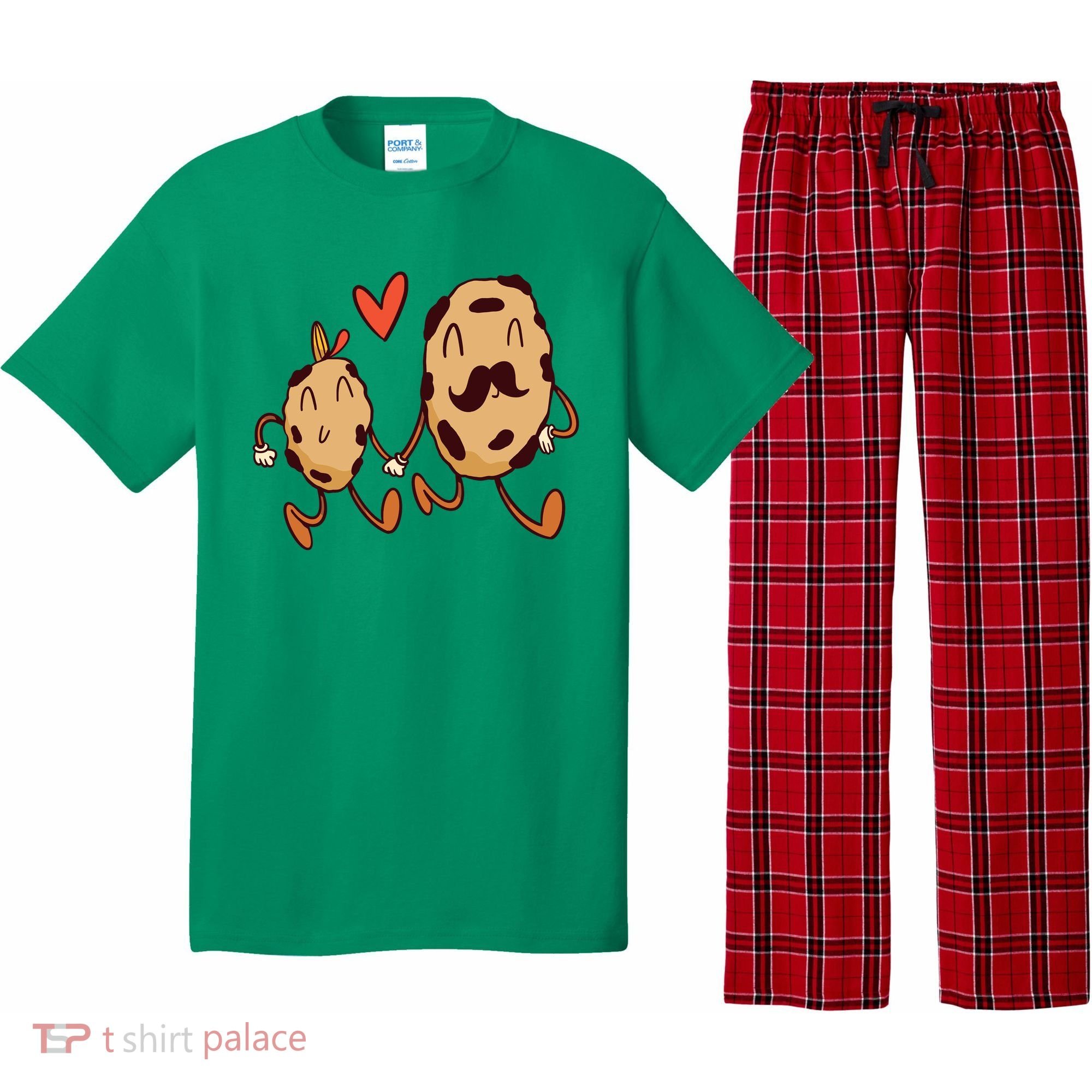 Father And Son Cookies Pajama Set