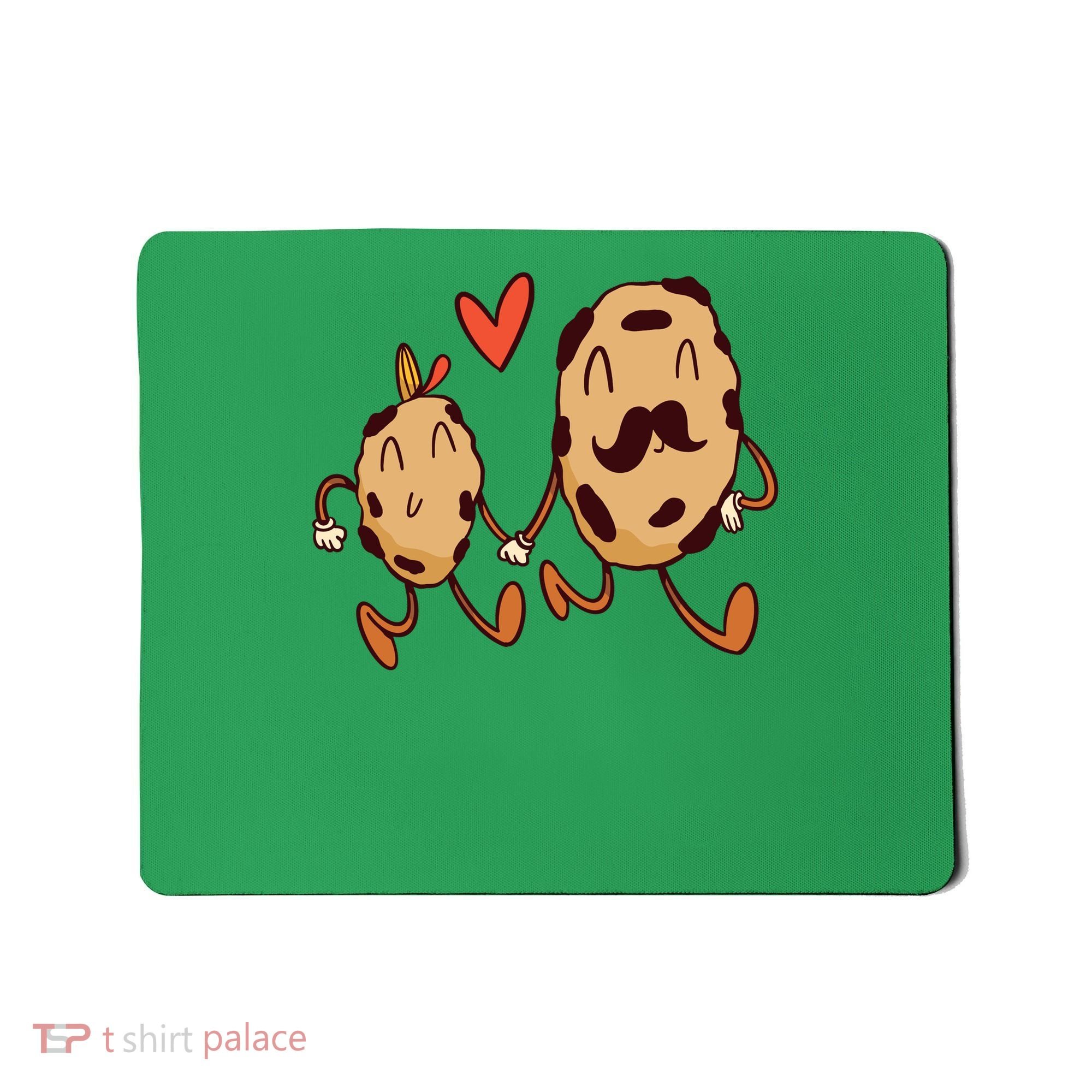Father And Son Cookies Mousepad