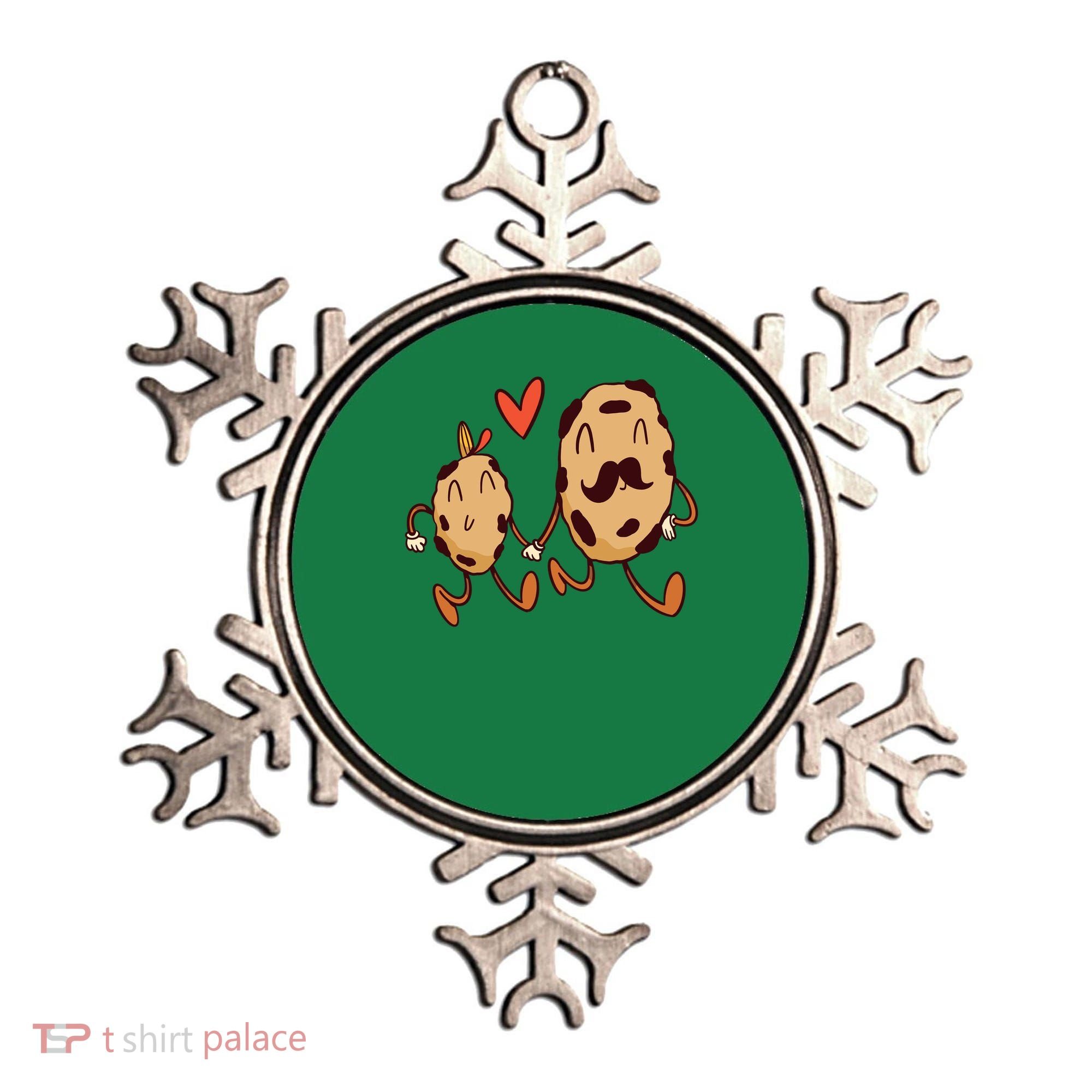 Father And Son Cookies Ornament