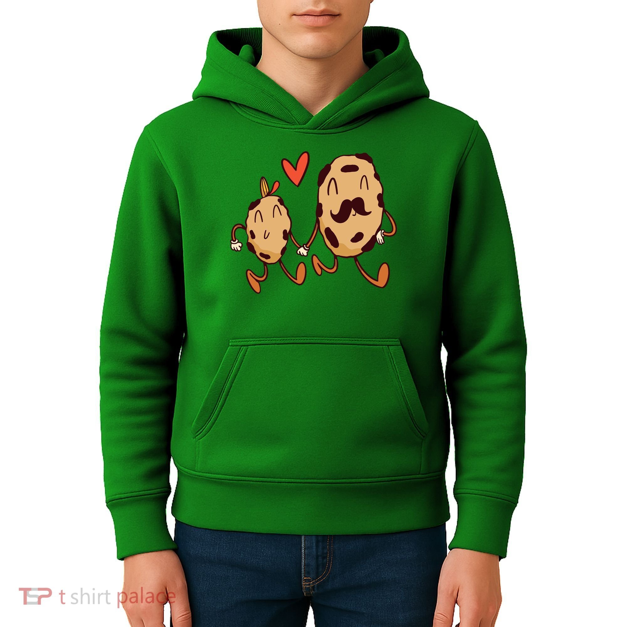 Father And Son Cookies Kids Hoodie