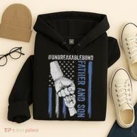 Father And Son Unbreakable Bond Father Day Gifts Hoodie thumb 4