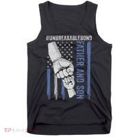 Father And Son Unbreakable Bond Father Day Gifts Tank Top thumb 0