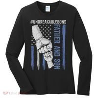 Father And Son Unbreakable Bond Father Day Gifts Women's Long Sleeve Shirt thumb 0