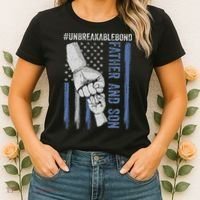 Father And Son Unbreakable Bond Father Day Gifts Women's T-Shirt thumb 2