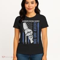 Father And Son Unbreakable Bond Father Day Gifts Women's T-Shirt thumb 4
