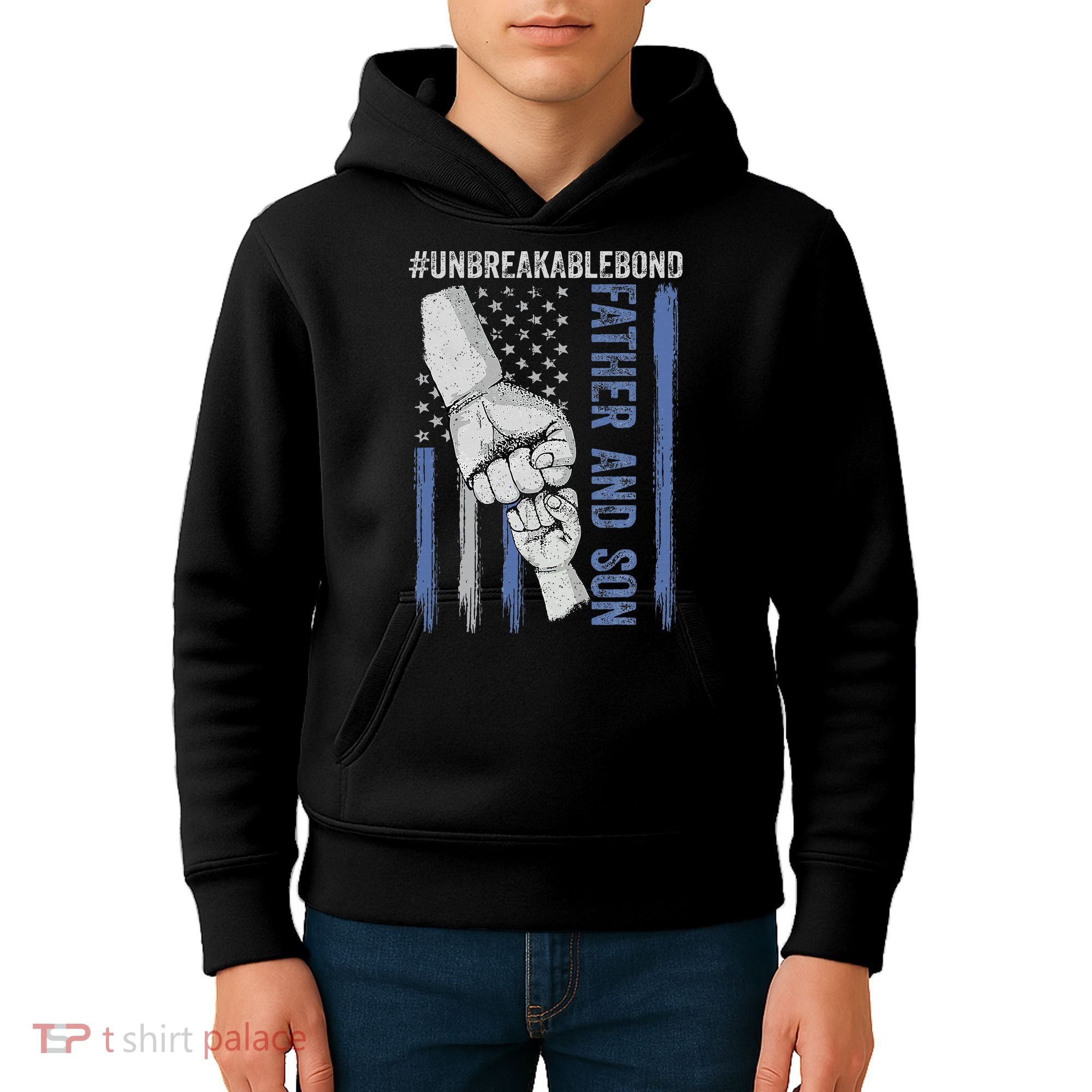 Father And Son Unbreakable Bond Father Day Gifts Kids Hoodie