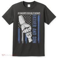 Father And Son Unbreakable Bond Father Day Gifts T-Shirt thumb 0