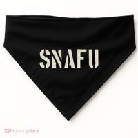 Fubar And Snafu Military And Veteran Humor USA-Made Doggie Bandana thumb 0