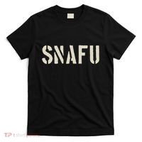 Fubar And Snafu Military And Veteran Humor T-Shirt thumb 0
