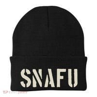 Fubar And Snafu Military And Veteran Humor Beanie thumb 0
