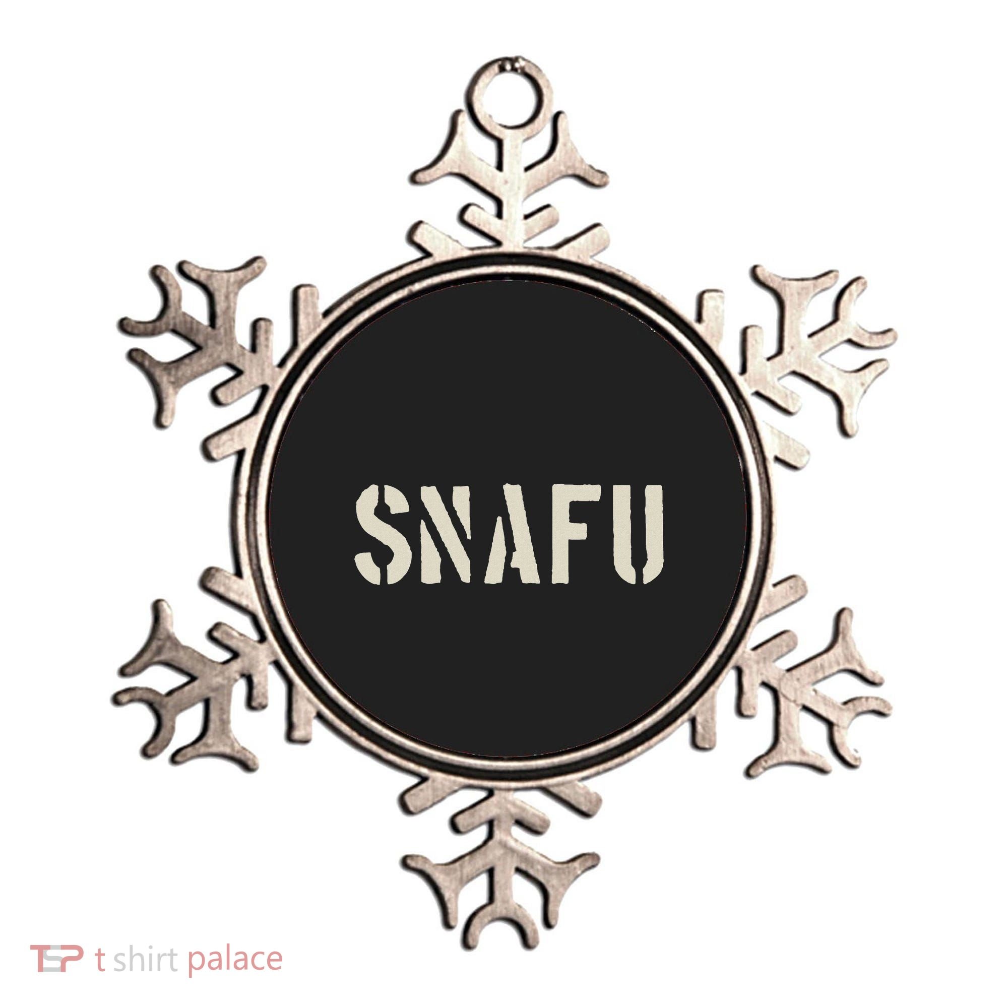 Fubar And Snafu Military And Veteran Humor Ornament